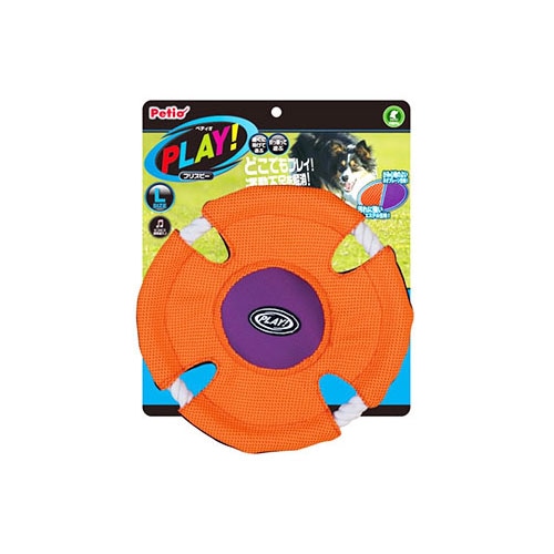 ペティオ プレイ フリスビー Lサイズ (1個) PLAY 犬用おもちゃ