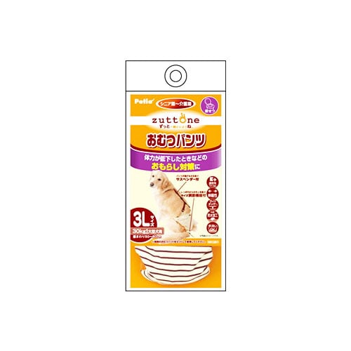ペティオ ずっとね 老犬介護用 おむつパンツK 3Lサイズ (1個) 犬用介護用品