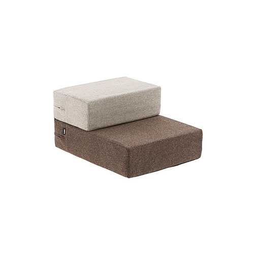 ペティオ ファブリッククッションステップ マウンテンブラウン (1個) ペット用ステップ