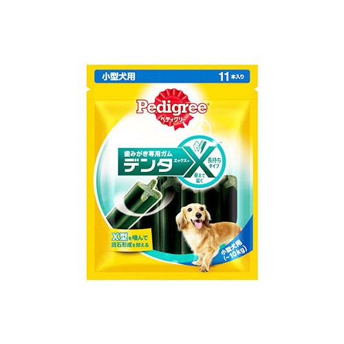 マースジャパン ペディグリー 小型犬用 レギュラータイプ (11本) ドッグフード 犬用おやつ 犬用ガム デンタルケア