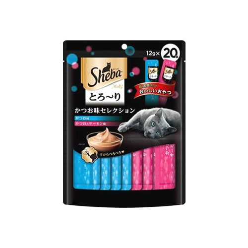 マースジャパン シーバ とろ~り メルティ セレクションシリーズ かつお味セレクション (12g×20本) キャットフード 猫用おやつ