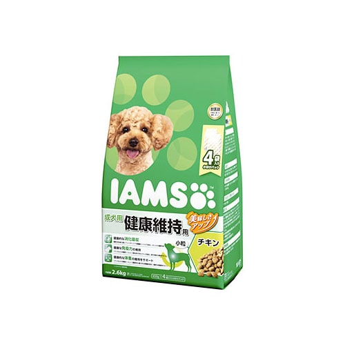 マースジャパン アイムス 成犬用 健康維持用 チキン 小粒 (2.6kg) ドッグフード 総合栄養食
