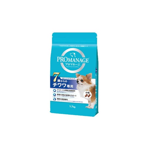 マースジャパン プロマネージ 7歳からのチワワ専用 (1.7kg) ドッグフード 総合栄養食