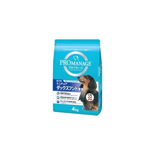 マースジャパン プロマネージ 成犬用 ミニチュアダックスフンド専用 (4kg) ドッグフード 総合栄養食