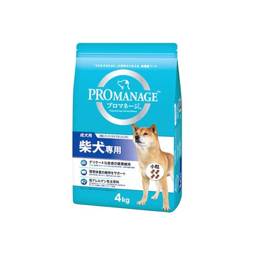 マースジャパン プロマネージ 成犬用 柴犬専用 (4kg) ドッグフード 総合栄養食
