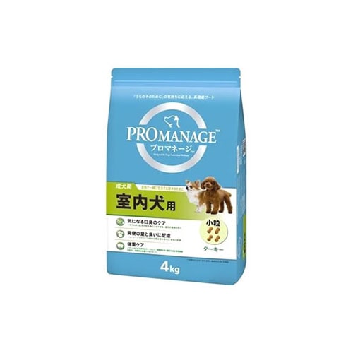 マースジャパン プロマネージ 成犬用 室内犬用 (4kg) ドッグフード 総合栄養食