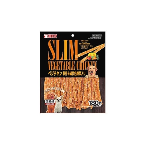 マルカン サンライズ ゴン太のべジチキン 軟骨&緑黄色野菜入り (180g) ドッグフード 犬用おやつ