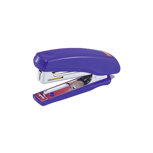 マックス 高機能コンパクト ホッチキス 10号 HD-10NXK ブルー (1セット) 針付