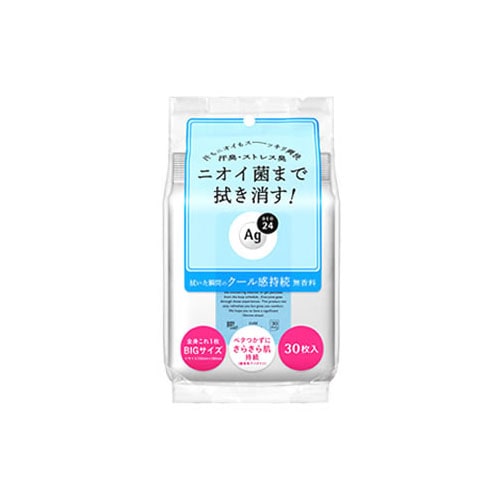 ファイントゥデイ エージーデオ24 クリアシャワーシート クール (30枚)デオドラントシート