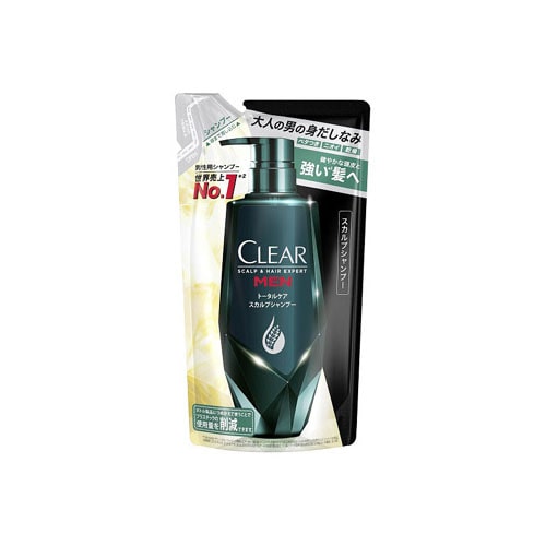 ★セール★　ユニリーバ クリアフォーメン トータルケア スカルプシャンプー つめかえ用 (280g) 詰め替え用 CLEAR for men