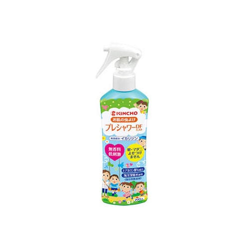 金鳥 KINCHO キンチョウ お肌の虫よけ プレシャワーDFミスト 無香料 (200mL) 虫よけスプレー 【防除用医薬部外品】