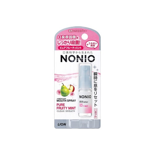 ライオン NONIO ノニオ マウススプレー ピュアフルーティミント (5mL) 口中清涼剤 【医薬部外品】