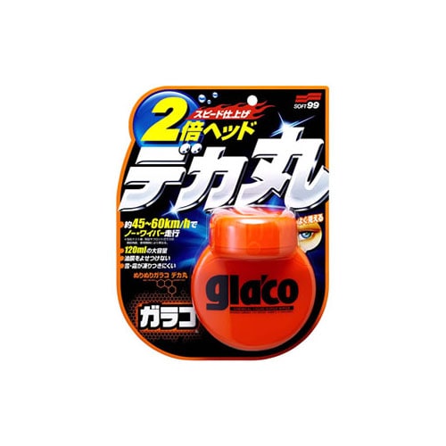 ソフト99 ぬりぬりガラコ デカ丸 (120mL) 車用 ガラスコーティング剤 glaco