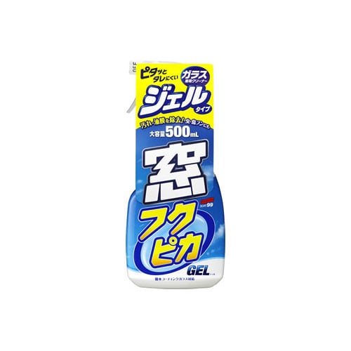 ソフト99 窓フクピカジェル (500mL) 車用 ガラスクリーナー