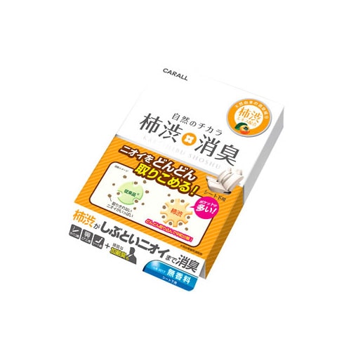 晴香堂 カーオール 柿渋消臭 シート下 無香料 UNSCENTED 3017 (200mL) 車用 消臭剤