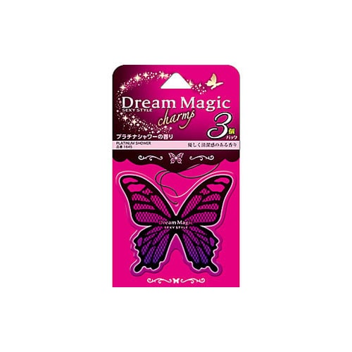 晴香堂 カーオール ドリームマジック チャーム プラチナシャワー 1645 (3個) 車用 芳香剤 吊り下げ