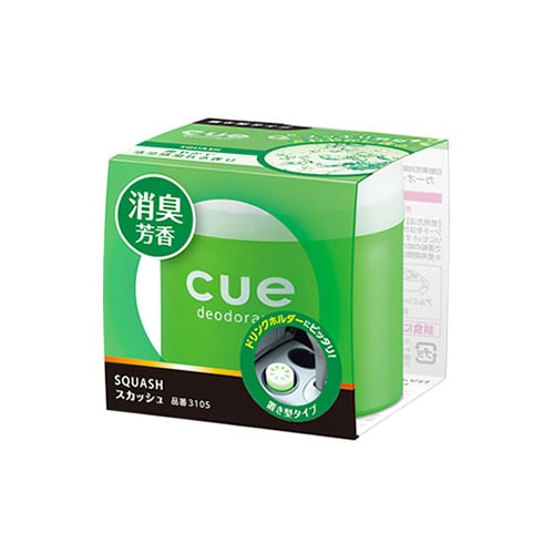 晴香堂 カーオール キュー 置き型 スカッシュ 3105 (1個) 車用 芳香剤 消臭剤
