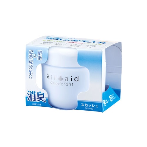 晴香堂 カーオール 消臭エアエイド スカッシュ 1418 (95g) SQUASH 車用 消臭・芳香剤