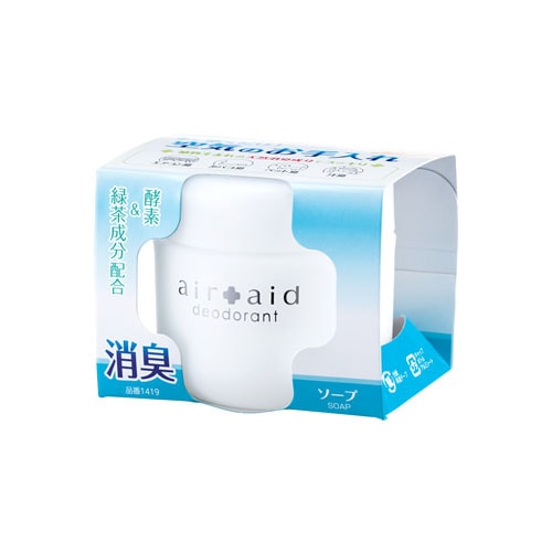 晴香堂 カーオール 消臭エアエイド ソープ 1419 (95g) SOAP 車用 消臭・芳香剤