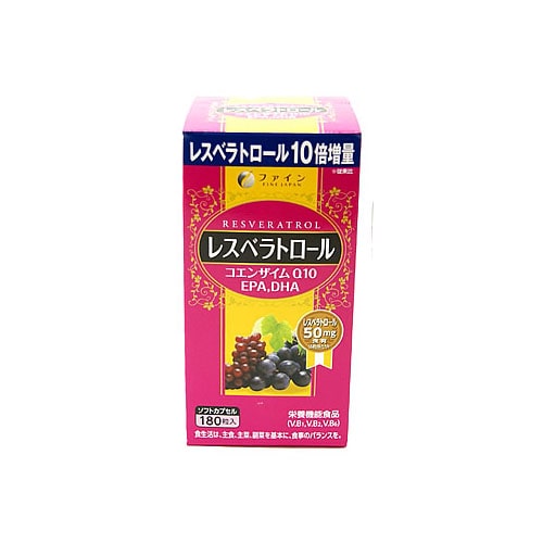ファイン レスベラトロール (180粒30日分) ポリフェノール 栄養機能食品　※軽減税率対象商品