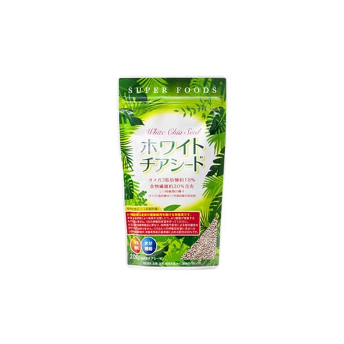 サンヘルス ホワイトチアシード (200g) ダイエット食品 栄養機能食品 n-3系脂肪酸　※軽減税率対象商品