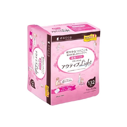 オオサキメディカル ダッコ マミーパット アクティブライト (132枚入) dacco 母乳パッド