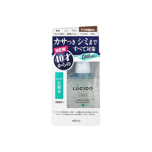 マンダム ルシード 薬用 トータルケア ひんやり化粧水 (110mL) 男性用 メンズ化粧水 【医薬部外品】