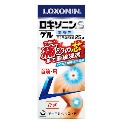 【第2類医薬品】第一三共ヘルスケア ロキソニンSゲル (25g) 無香料 ロキソニン　【セルフメディケーション税制対象商品】
