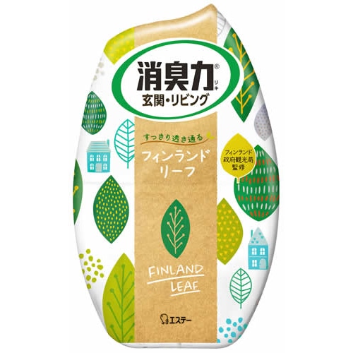 エステー お部屋の消臭力 フィンランドリーフ (400mL) 消臭剤 芳香剤 置き型 玄関・リビング