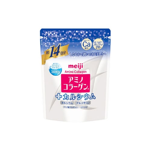 明治 アミノコラーゲン プラス カルシウム 約14日分 (98g) アミコラ コラーゲンパウダー　※軽減税率対象商品