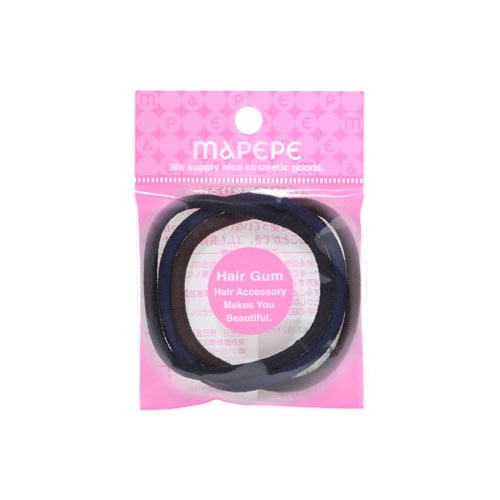 シャンティ マペペ リングゴム モノトーン (3個) ヘアゴム 髪ゴム