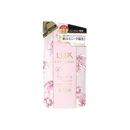 ★セール★ ユニリーバ LUX ラックス ルミニーク ハピネスブルーム シャンプー つめかえ用 (350g) 詰め替え用 ノンシリコンシャンプー