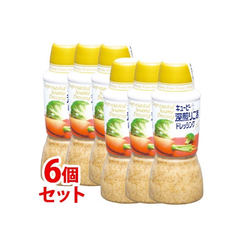 《セット販売》 キューピー 深煎りごまドレッシング (380g)×6個セット ※軽減税率対象商品