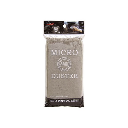 ワコー ふわふわマイクロクロス GY CC-15 (1個) 洗車用品