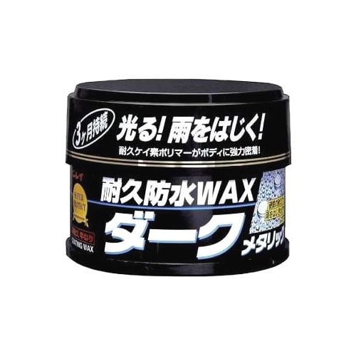 リンレイ 耐久防水ワックス ダークメタリック (1個) 車用ワックス