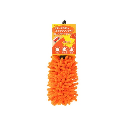 リンレイ ホコリキャッチャーミニオレンジ (1個) 車用掃除用品 ホコリ取り