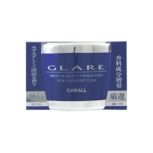 晴香堂 カーオール グレア缶 スカッシュ 1055 (60g) 車用 芳香剤