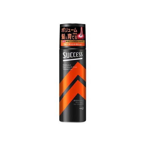 花王 サクセス 薬用 育毛トニック ボリュームケア フルーティシトラスの香り (180g) メンズ 育毛剤 【医薬部外品】