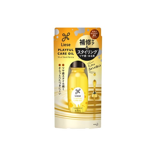 花王 リーゼ プレイフルケアオイル (80mL) 洗い流さないトリートメント スタイリング剤