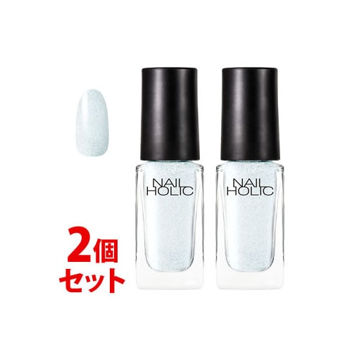 《セット販売》　コーセー ネイルホリック オーロラグリッター WT062 (5mL)×2個セット ネイルカラー NAILHOLIC