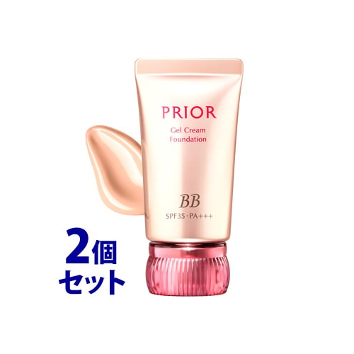 《セット販売》 資生堂 プリオール 美つや BB ジェルクリーム n ピンクオークル1 SPF35 PA+++ (30g)×2個セット PRIOR