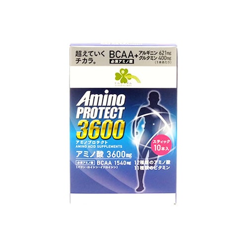 くらしリズム アミノプロテクト レモンフレーバー 顆粒 スティック (4.5g×10本入) アミノ酸3600mg BCAA1540mg　※軽減税率対象商品