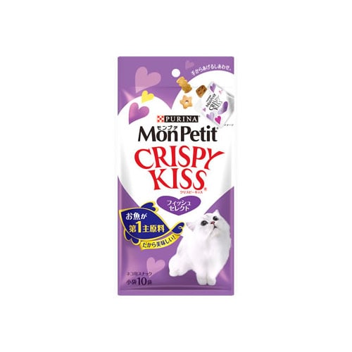 ネスレ ピュリナ モンプチ クリスピーキッス フィッシュセレクト (3g×10袋) 猫用おやつ