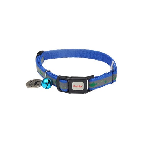 ペティオ キャットカラー スターフィッシュカラー ブルー (1個) 猫用首輪