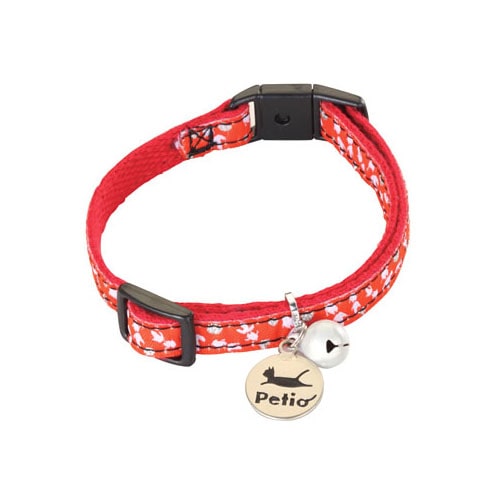 ペティオ 猫小町カラー 金魚 オレンジ (1個) 猫用首輪