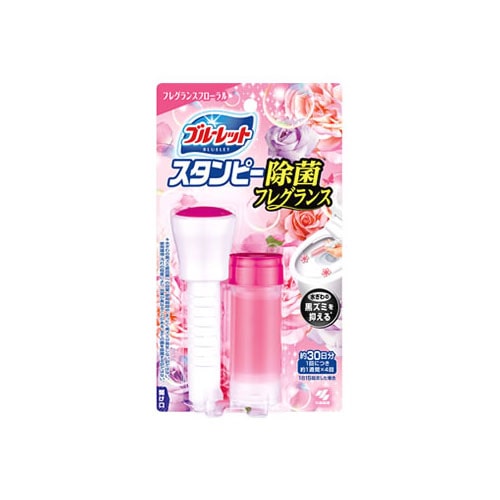 小林製薬 ブルーレットスタンピー 除菌フレグランス フレグランスフローラル (28g) トイレ用合成洗剤
