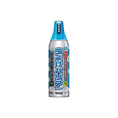 フマキラー 虫よけバリアスプレー アミ戸窓ガラス (450mL) 殺虫剤 虫よけスプレー