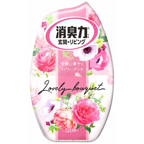 エステー お部屋の消臭力 ラブリーブーケ (400mL) 消臭剤 芳香剤 置き型 玄関・リビング