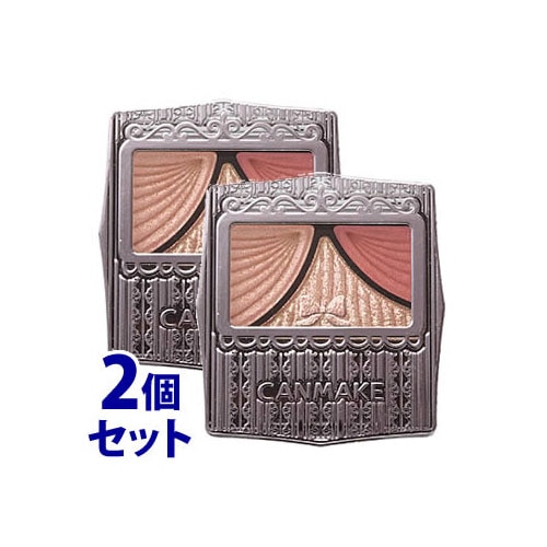 《セット販売》 井田ラボラトリーズ キャンメイク ジューシーピュアアイズ 12 チャイティーローズ (1.4g)×2個セット アイシャドウ CANMAKE
