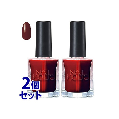 《セット販売》 コーセー ネイルホリック 24_7 RD480 (10mL)×2個セット ネイルカラー NAILHOLIC